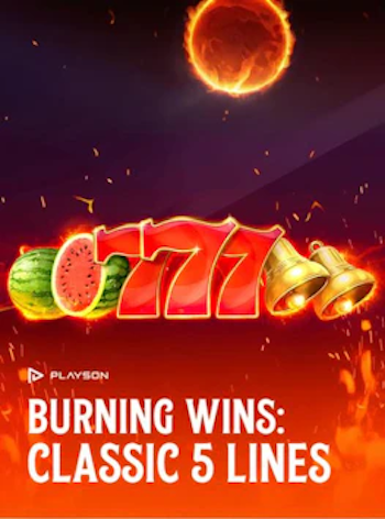 Burning Wins: classic 5 lines
